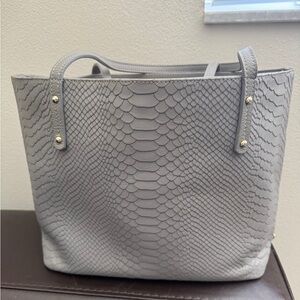 GiGi New York Gray Tote Bag